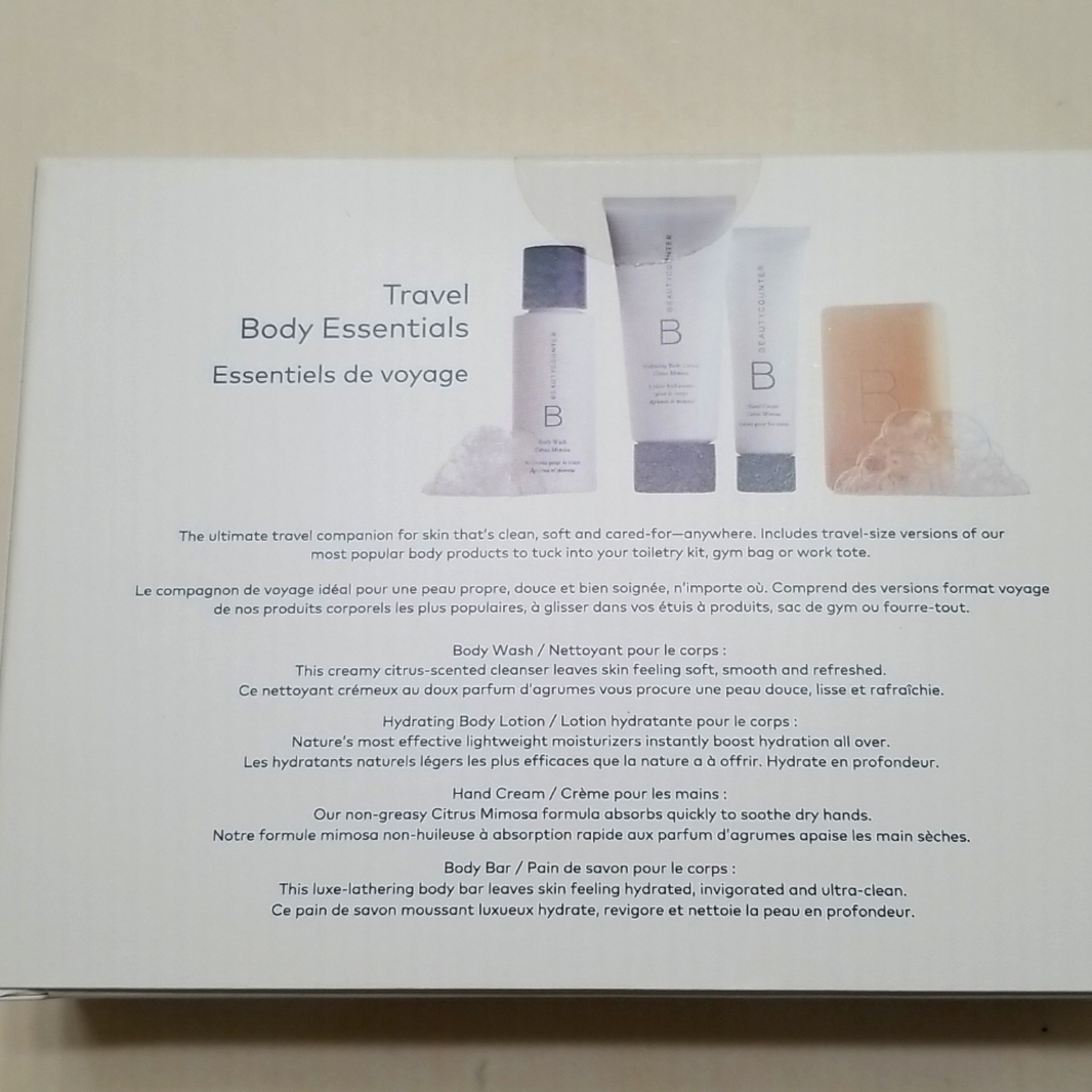 Beauty Counter Travel Essentials